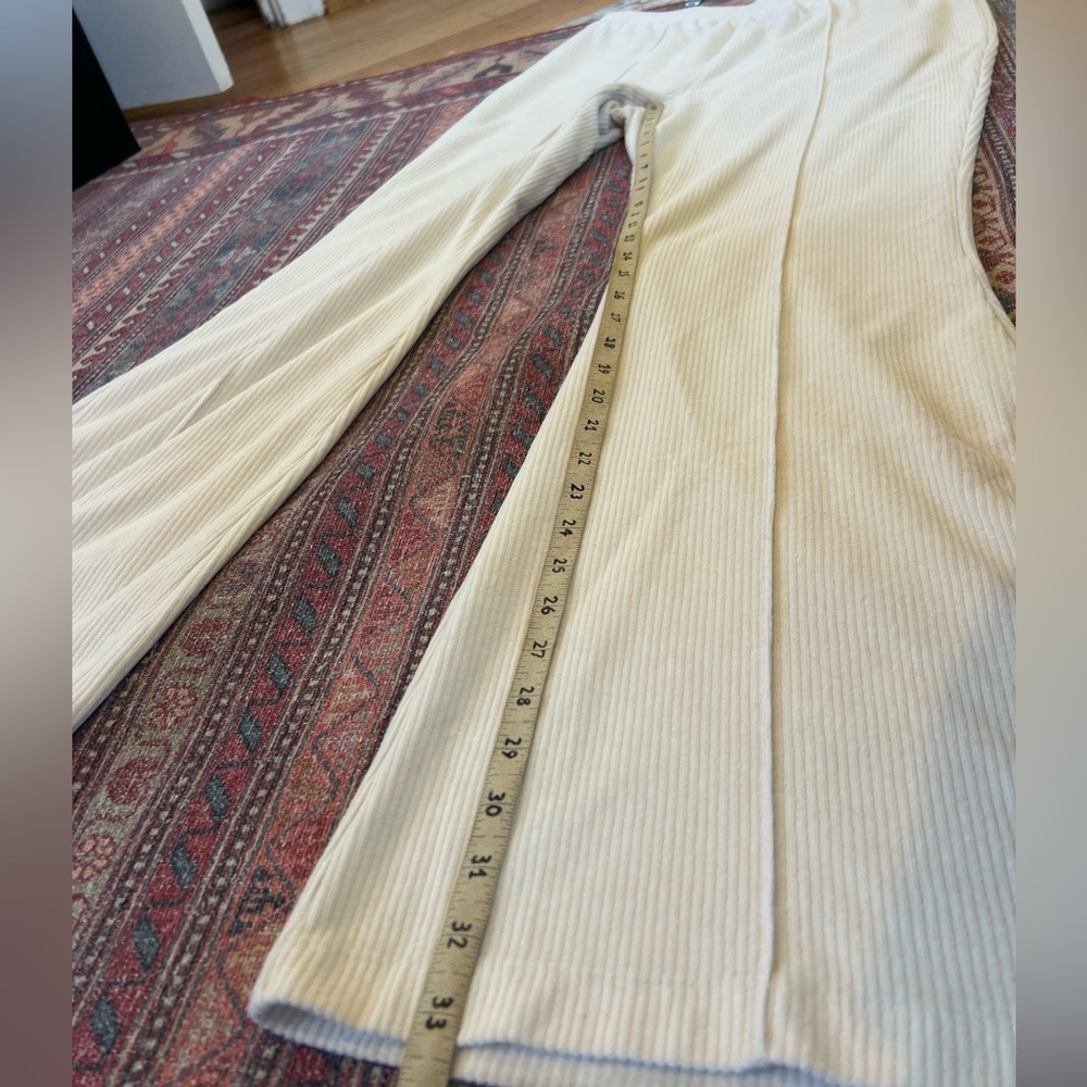 Aerie Large Long Corduroy Flare Leg Pants/Leggings - Picture 7 of 8
